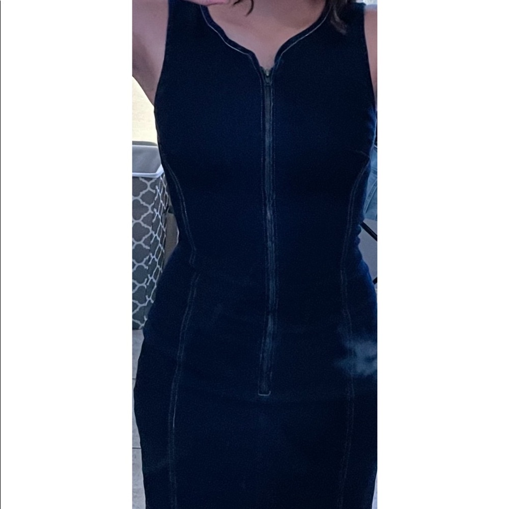 Denim dress